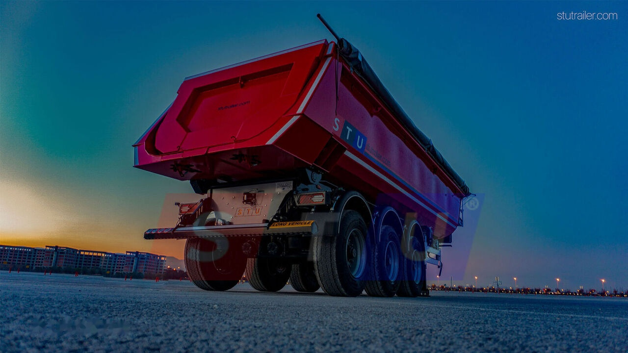 STU 3 AXLE TIPPER TRAILER / 3 ESSİEUX REMORQUE BENNE - Kippiauto puoliperävaunu: kuva STU 3 AXLE TIPPER TRAILER / 3 ESSİEUX REMORQUE BENNE - Kippiauto puoliperävaunu STU 3 AXLE TIPPER TRAILER / 3 ESSİEUX REMORQUE BENNE - Kippiauto puoliperävaunu: kuva STU 3 AXLE TIPPER TRAILER / 3 ESSİEUX REMORQUE BENNE - Kippiauto puoliperävaunu