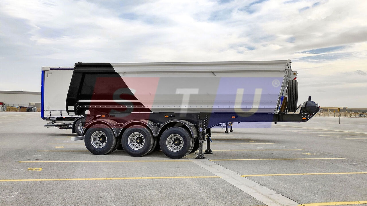 STU 3 Axle Tipper Trailer / Pool Type - Kippiauto puoliperävaunu: kuva STU 3 Axle Tipper Trailer / Pool Type - Kippiauto puoliperävaunu STU 3 Axle Tipper Trailer / Pool Type - Kippiauto puoliperävaunu: kuva STU 3 Axle Tipper Trailer / Pool Type - Kippiauto puoliperävaunu