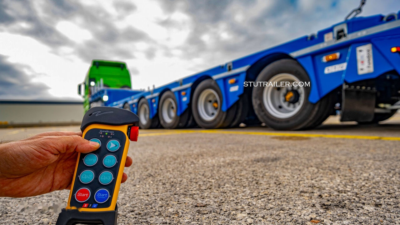 STU 5 Axle Hydraulic Steering Extendable Low Laoder - Apuvaunu puoliperävaunu: kuva STU 5 Axle Hydraulic Steering Extendable Low Laoder - Apuvaunu puoliperävaunu STU 5 Axle Hydraulic Steering Extendable Low Laoder - Apuvaunu puoliperävaunu: kuva STU 5 Axle Hydraulic Steering Extendable Low Laoder - Apuvaunu puoliperävaunu