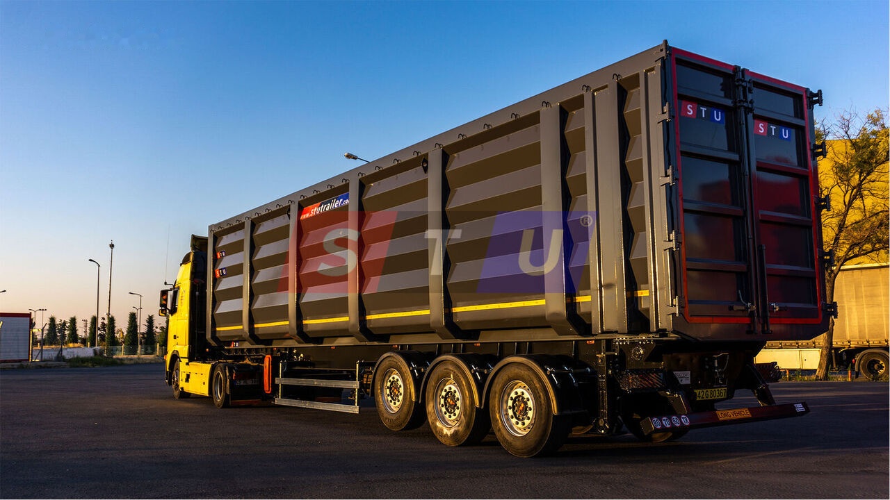 STU 71m3 Tipper Trailer For Scrap Metal - Kippiauto puoliperävaunu: kuva STU 71m3 Tipper Trailer For Scrap Metal - Kippiauto puoliperävaunu STU 71m3 Tipper Trailer For Scrap Metal - Kippiauto puoliperävaunu: kuva STU 71m3 Tipper Trailer For Scrap Metal - Kippiauto puoliperävaunu