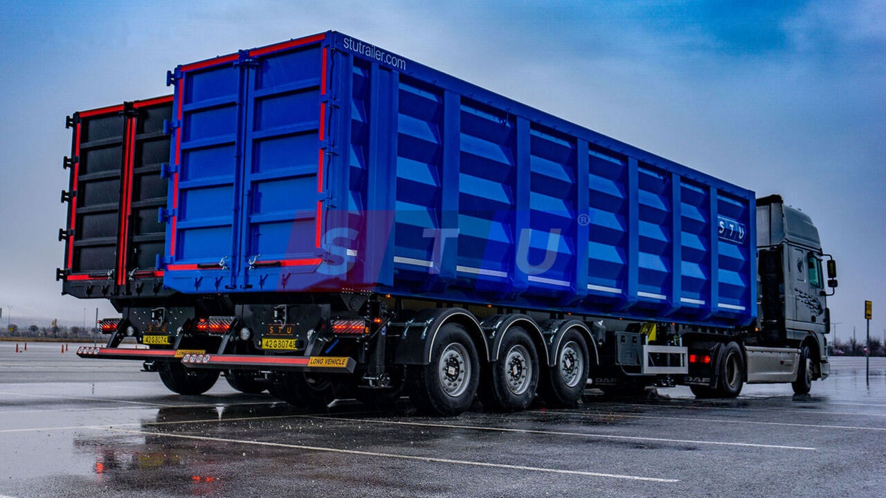 STU 71m3 Tipper Trailer For Scrap Metal - Kippiauto puoliperävaunu: kuva STU 71m3 Tipper Trailer For Scrap Metal - Kippiauto puoliperävaunu STU 71m3 Tipper Trailer For Scrap Metal - Kippiauto puoliperävaunu: kuva STU 71m3 Tipper Trailer For Scrap Metal - Kippiauto puoliperävaunu