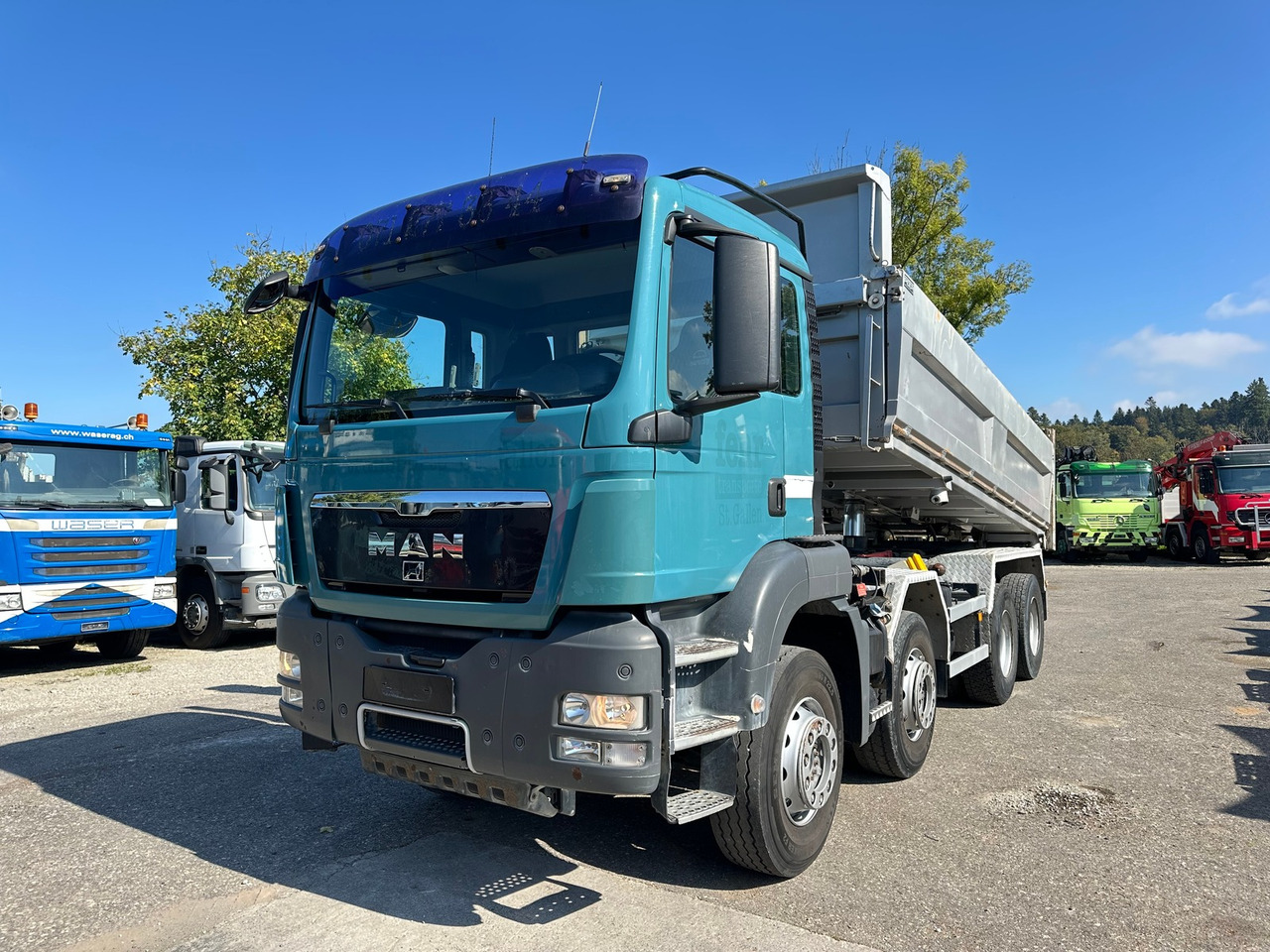 MAN TGS 35.480 8x4 Wechselsistem - Kippiauto kuorma-auto: kuva MAN TGS 35.480 8x4 Wechselsistem - Kippiauto kuorma-auto MAN TGS 35.480 8x4 Wechselsistem - Kippiauto kuorma-auto: kuva MAN TGS 35.480 8x4 Wechselsistem - Kippiauto kuorma-auto