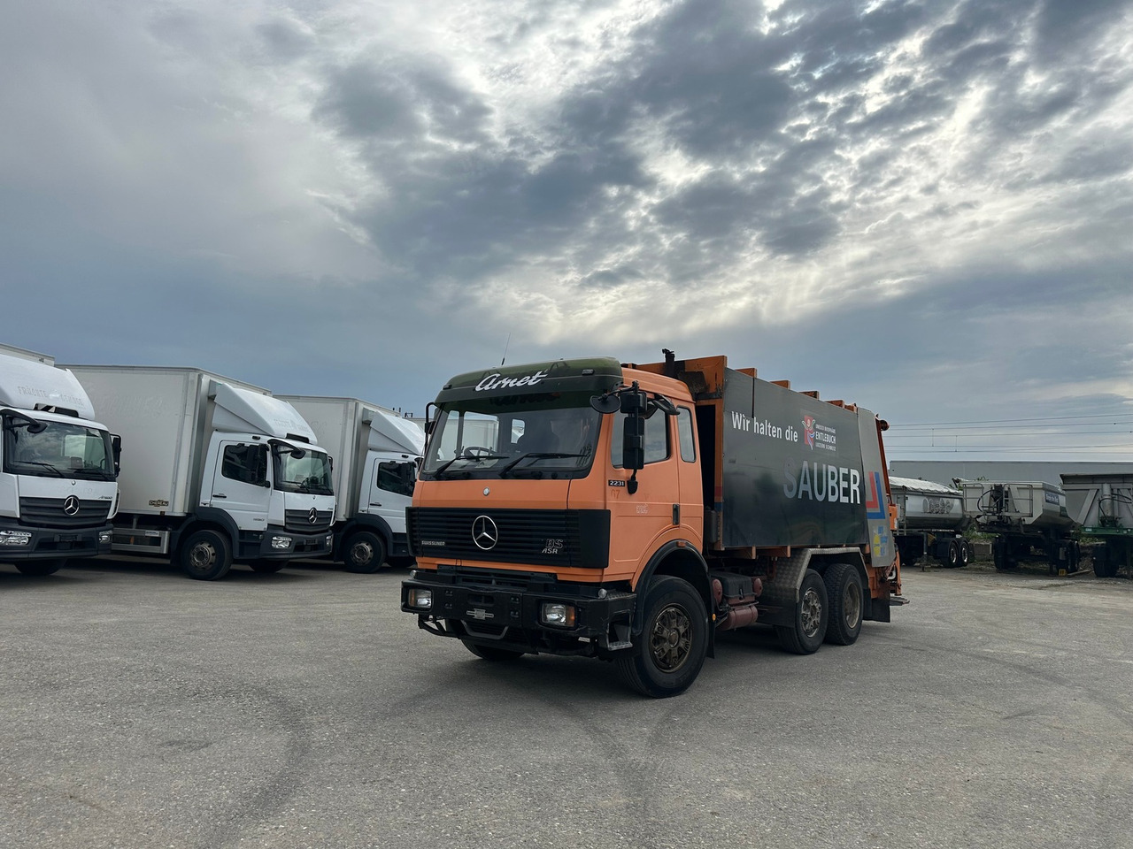 MERCEDES-BENZ SK 2231 6x2 - Roska-auto: kuva MERCEDES-BENZ SK 2231 6x2 - Roska-auto MERCEDES-BENZ SK 2231 6x2 - Roska-auto: kuva MERCEDES-BENZ SK 2231 6x2 - Roska-auto
