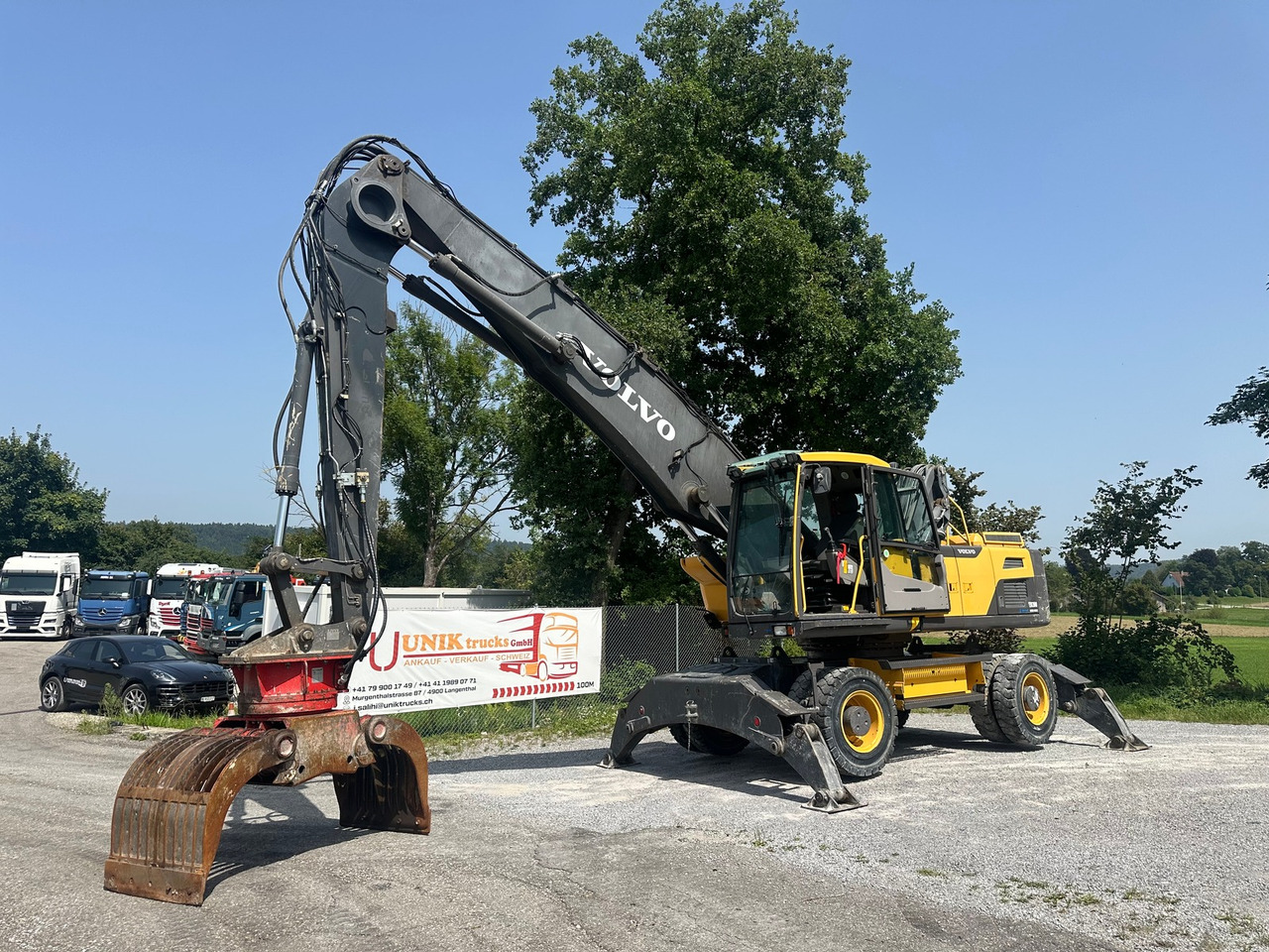 VOLVO EW 210 D 24t Greifer - Kaivuri: kuva VOLVO EW 210 D 24t Greifer - Kaivuri VOLVO EW 210 D 24t Greifer - Kaivuri: kuva VOLVO EW 210 D 24t Greifer - Kaivuri