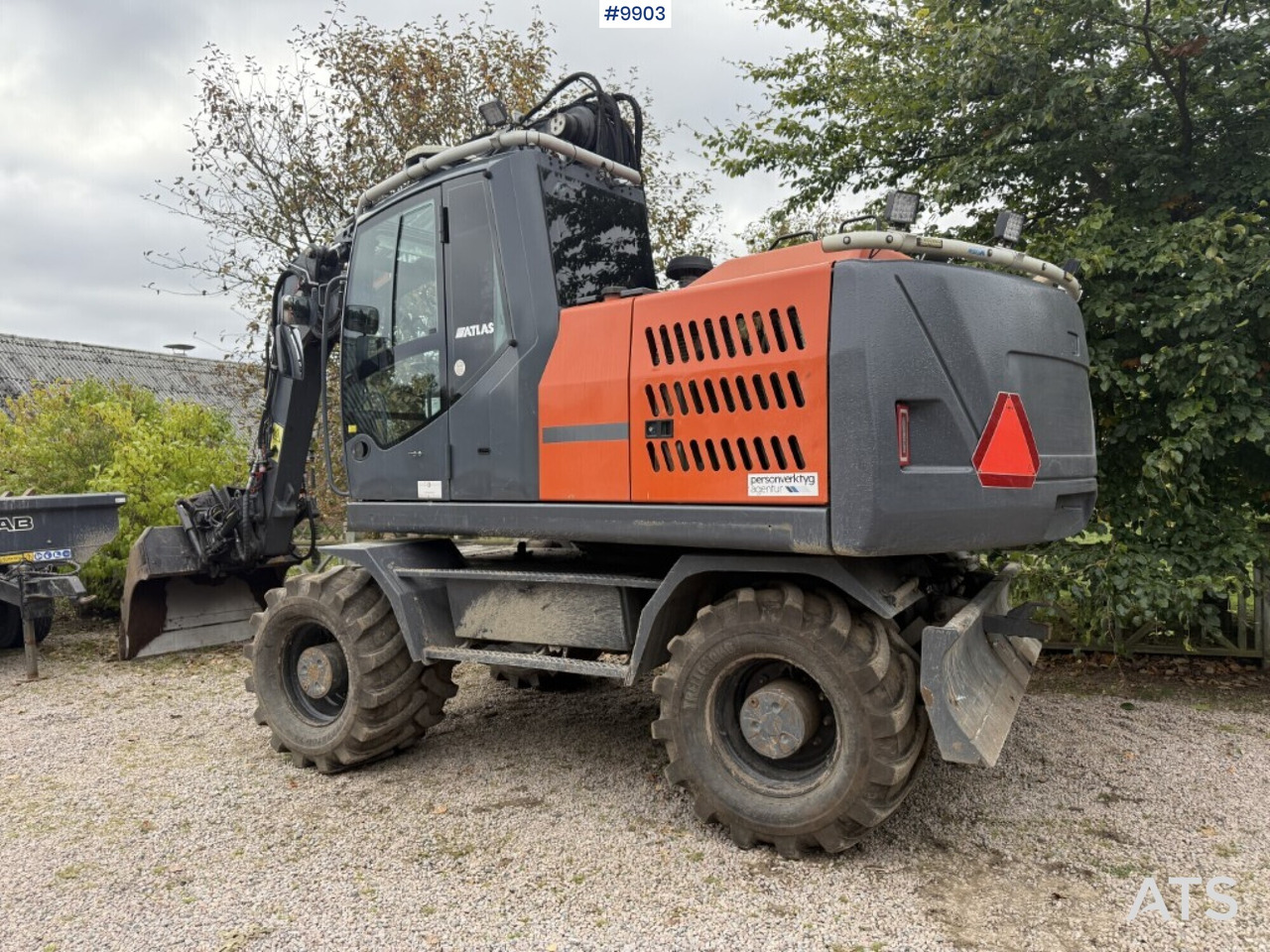 Atlas 160 wheel excavator with tiltrotator and attachments - Pyöräalustainen kaivinkone: kuva  Atlas 160 wheel excavator with tiltrotator and attachments - Pyöräalustainen kaivinkone Atlas 160 wheel excavator with tiltrotator and attachments - Pyöräalustainen kaivinkone: kuva  Atlas 160 wheel excavator with tiltrotator and attachments - Pyöräalustainen kaivinkone