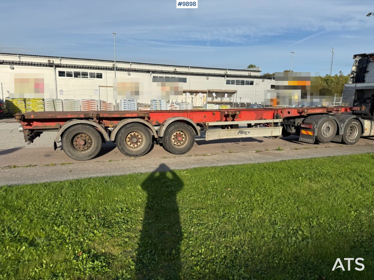 Container chassis Fliegl SDS 400 - Konttialus/ Vaihtokuormatilat puoliperävaunu: kuva Container chassis Fliegl SDS 400 - Konttialus/ Vaihtokuormatilat puoliperävaunu Container chassis Fliegl SDS 400 - Konttialus/ Vaihtokuormatilat puoliperävaunu: kuva Container chassis Fliegl SDS 400 - Konttialus/ Vaihtokuormatilat puoliperävaunu
