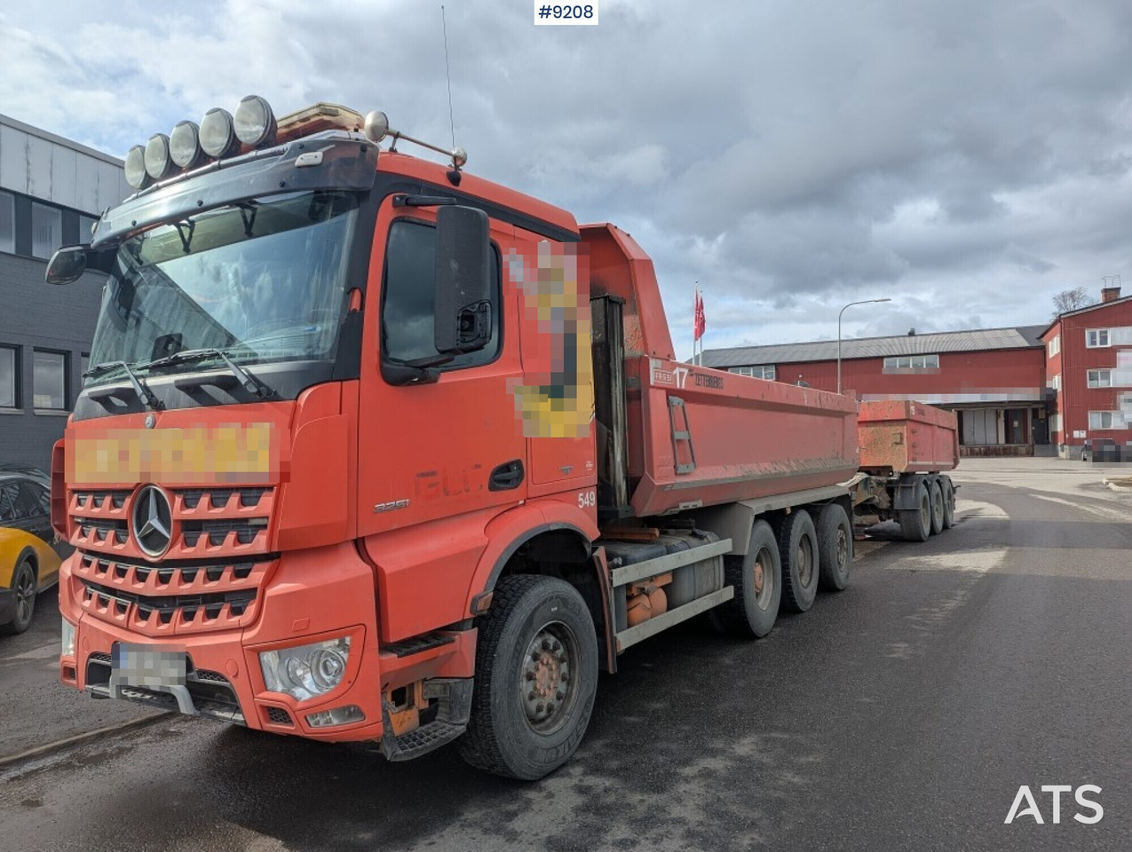 Dump / dozer truck Mercedes Benz Arocs 3251 8X4 with tipper wagon - Kippiauto kuorma-auto: kuva Dump / dozer truck Mercedes Benz Arocs 3251 8X4 with tipper wagon - Kippiauto kuorma-auto Dump / dozer truck Mercedes Benz Arocs 3251 8X4 with tipper wagon - Kippiauto kuorma-auto: kuva Dump / dozer truck Mercedes Benz Arocs 3251 8X4 with tipper wagon - Kippiauto kuorma-auto