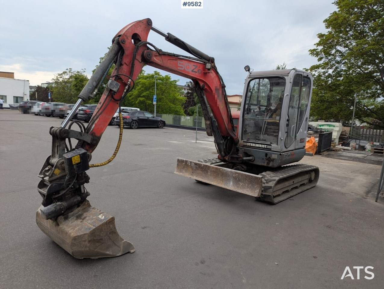 Minikuormaaja Excavator Wacker Neuson 50Z3 RD (SEE VIDEO): kuva Minikuormaaja Excavator Wacker Neuson 50Z3 RD (SEE VIDEO)
