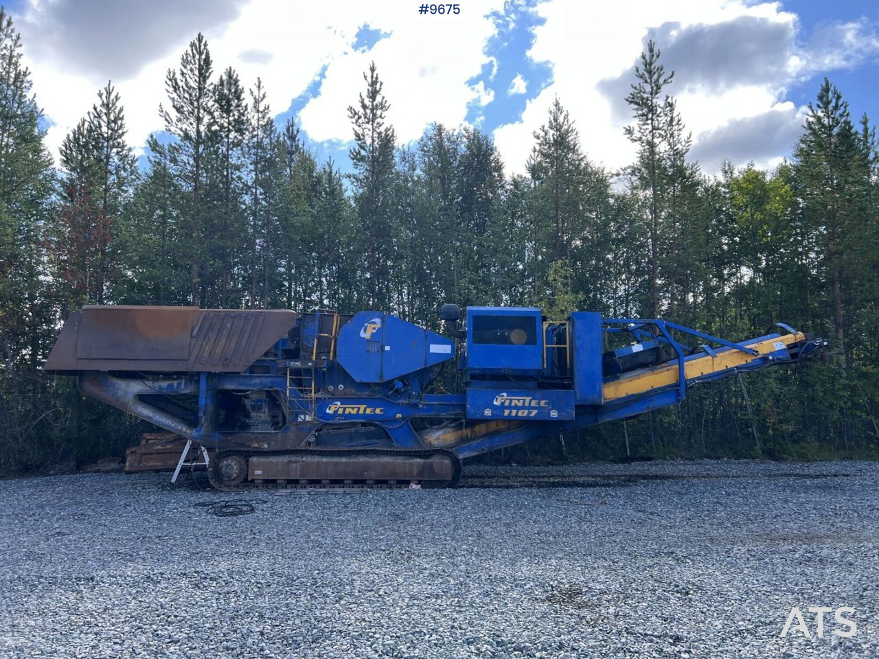 FINTEC 1107 Crawler crusher with only 6022 hours - Murskain: kuva FINTEC 1107 Crawler crusher with only 6022 hours - Murskain FINTEC 1107 Crawler crusher with only 6022 hours - Murskain: kuva FINTEC 1107 Crawler crusher with only 6022 hours - Murskain