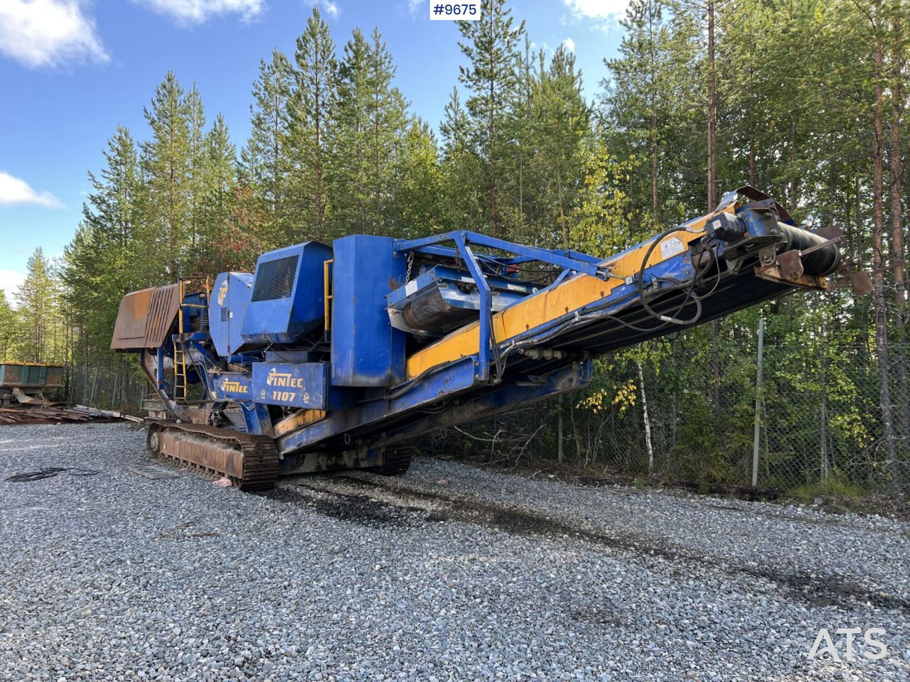 FINTEC 1107 Crawler crusher with only 6022 hours - Murskain: kuva FINTEC 1107 Crawler crusher with only 6022 hours - Murskain FINTEC 1107 Crawler crusher with only 6022 hours - Murskain: kuva FINTEC 1107 Crawler crusher with only 6022 hours - Murskain
