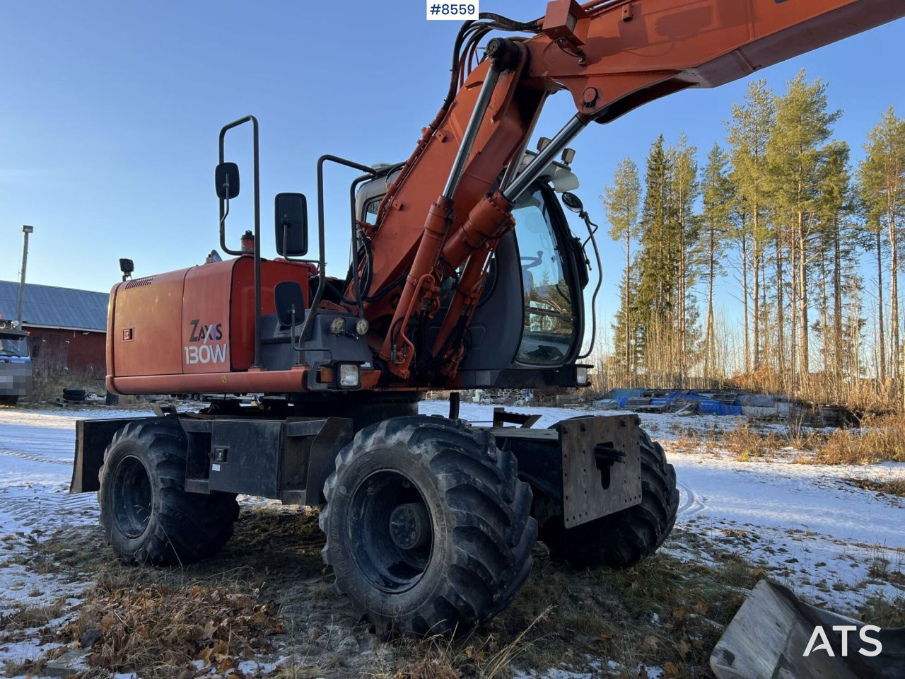 Hitachi ZX130W Wheeled excavator - Pyöräalustainen kaivinkone: kuva Hitachi ZX130W Wheeled excavator - Pyöräalustainen kaivinkone Hitachi ZX130W Wheeled excavator - Pyöräalustainen kaivinkone: kuva Hitachi ZX130W Wheeled excavator - Pyöräalustainen kaivinkone