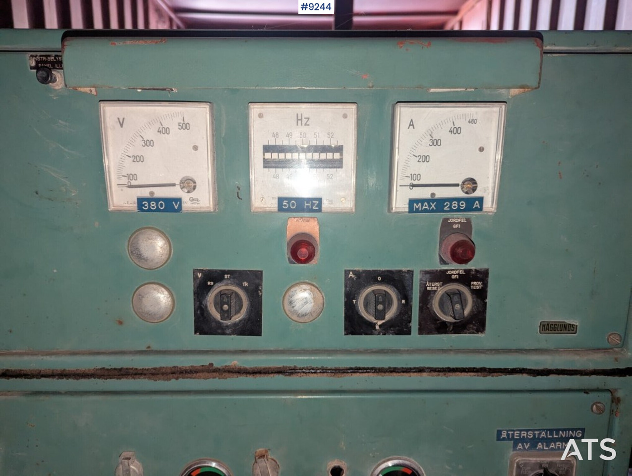 Sähkögeneraattori Power station in container, Scania engine and Hagglunds generator: kuva Sähkögeneraattori Power station in container, Scania engine and Hagglunds generator