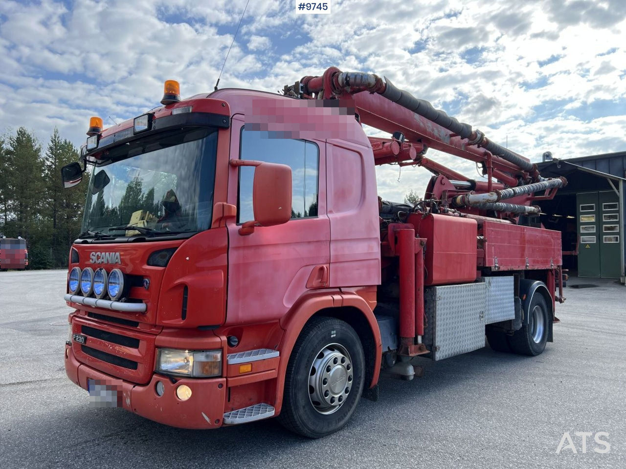 Scania P230 with Concrete pump - Betonipumppuauto: kuva Scania P230 with Concrete pump - Betonipumppuauto Scania P230 with Concrete pump - Betonipumppuauto: kuva Scania P230 with Concrete pump - Betonipumppuauto