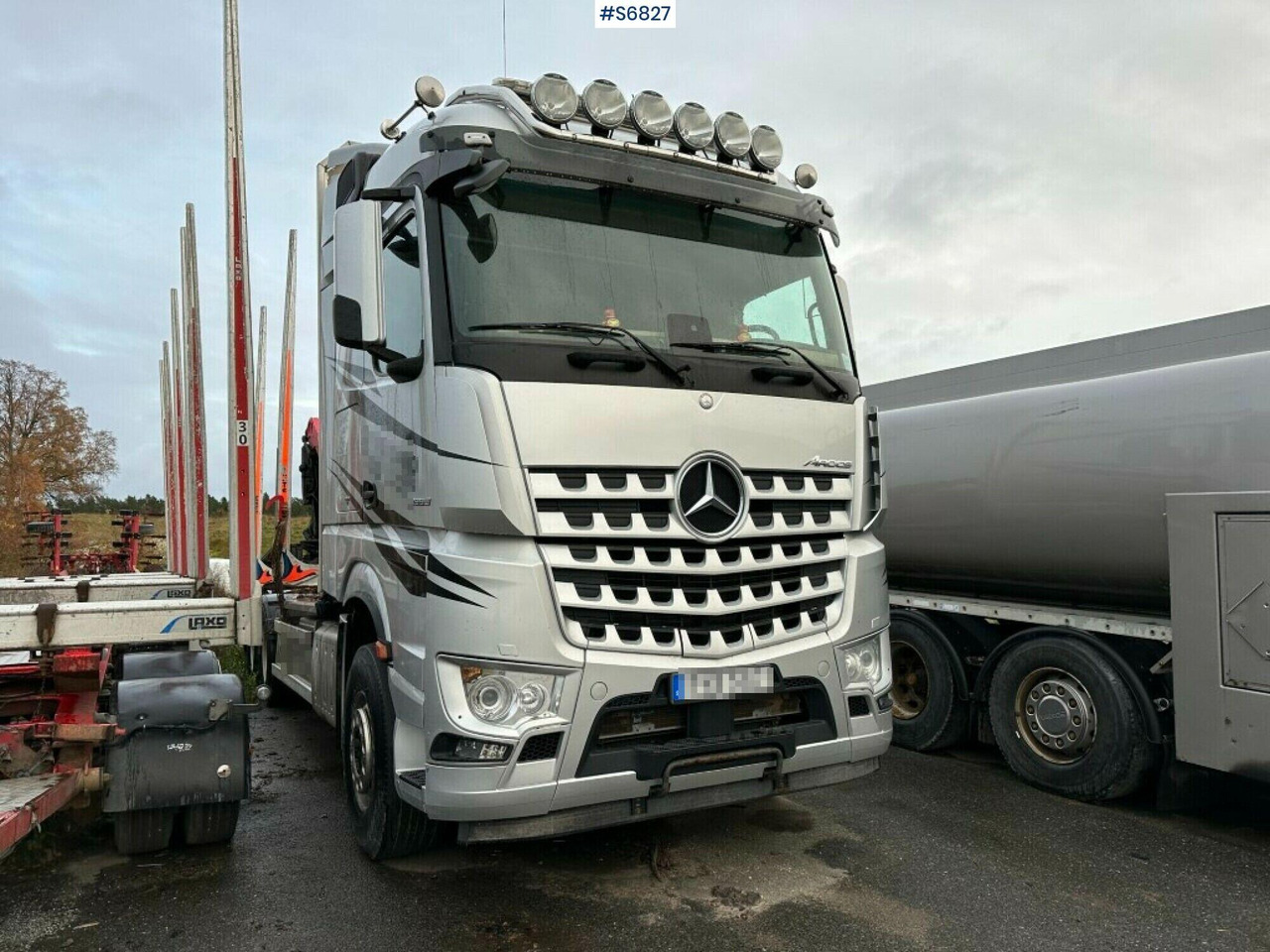 Timber truck Mercedes-Benz Arocs 2863 with crane - Puuauto: kuva Timber truck Mercedes-Benz Arocs 2863 with crane - Puuauto Timber truck Mercedes-Benz Arocs 2863 with crane - Puuauto: kuva Timber truck Mercedes-Benz Arocs 2863 with crane - Puuauto