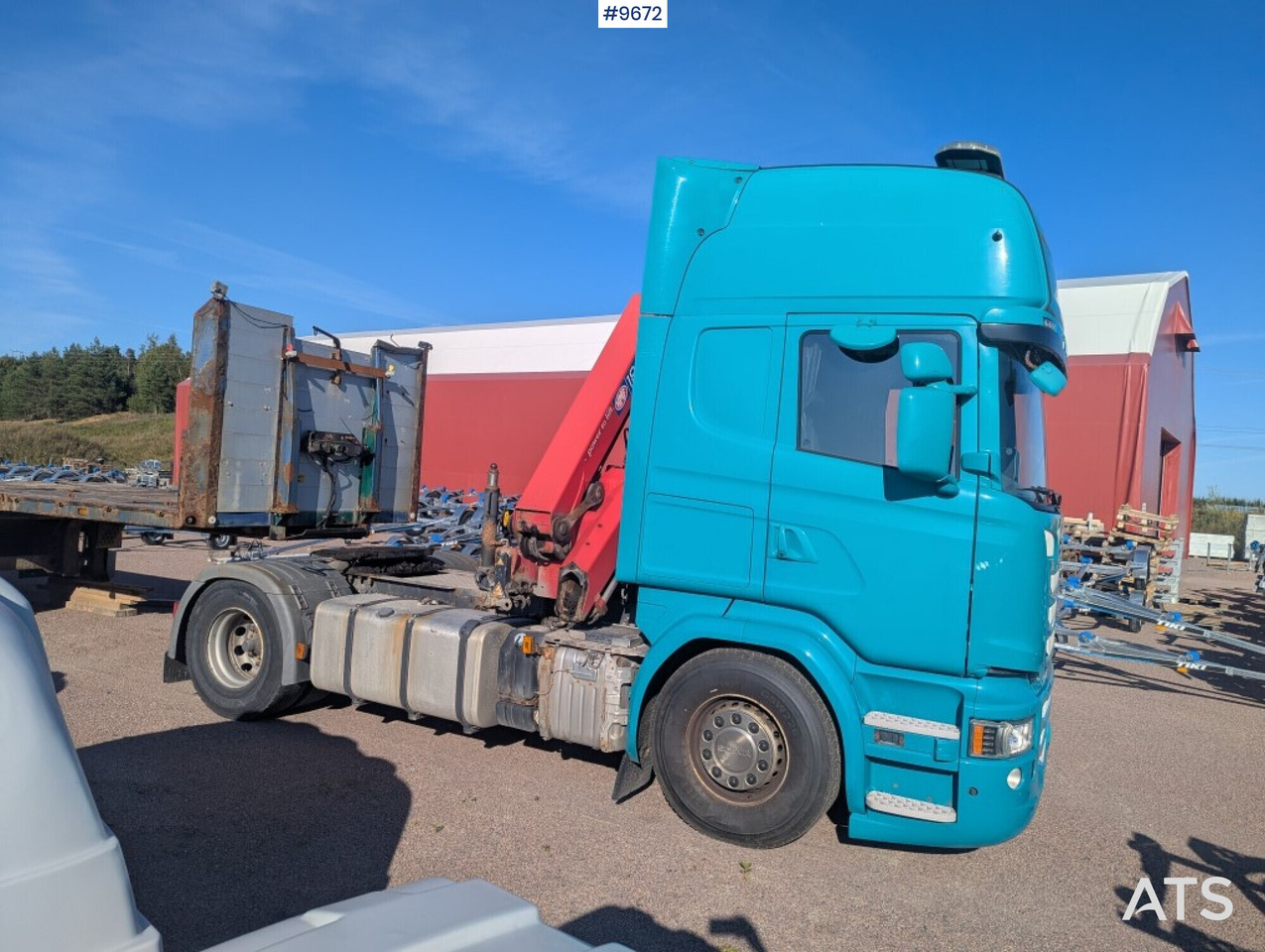 Tractor unit with crane Scania R410 4X2 - Vetopöytäauto: kuva Tractor unit with crane Scania R410 4X2 - Vetopöytäauto Tractor unit with crane Scania R410 4X2 - Vetopöytäauto: kuva Tractor unit with crane Scania R410 4X2 - Vetopöytäauto