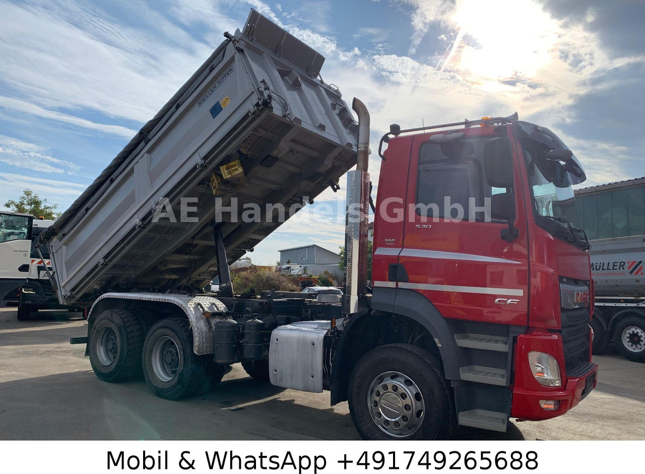 DAF CF 530 6x4 Meiller *Bobmatik/12m³/Standklima/AHK - Kippiauto kuorma-auto: kuva DAF CF 530 6x4 Meiller *Bobmatik/12m³/Standklima/AHK - Kippiauto kuorma-auto DAF CF 530 6x4 Meiller *Bobmatik/12m³/Standklima/AHK - Kippiauto kuorma-auto: kuva DAF CF 530 6x4 Meiller *Bobmatik/12m³/Standklima/AHK - Kippiauto kuorma-auto
