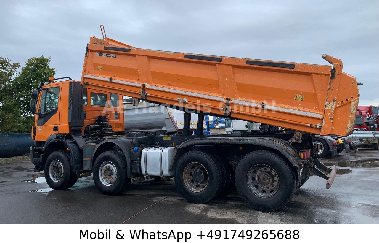 Iveco Trakker 450 E6 BB 8x4 Meiller *13m³/Bordmatik/AP - Kippiauto kuorma-auto: kuva  Iveco Trakker 450 E6 BB 8x4 Meiller *13m³/Bordmatik/AP - Kippiauto kuorma-auto Iveco Trakker 450 E6 BB 8x4 Meiller *13m³/Bordmatik/AP - Kippiauto kuorma-auto: kuva  Iveco Trakker 450 E6 BB 8x4 Meiller *13m³/Bordmatik/AP - Kippiauto kuorma-auto