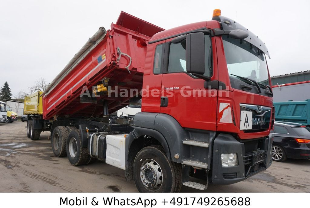 MAN TGS 26.500 XLX BB 6x4 *Pritarder/MEILLER-10m³/AP - Kippiauto kuorma-auto: kuva MAN TGS 26.500 XLX BB 6x4 *Pritarder/MEILLER-10m³/AP - Kippiauto kuorma-auto MAN TGS 26.500 XLX BB 6x4 *Pritarder/MEILLER-10m³/AP - Kippiauto kuorma-auto: kuva MAN TGS 26.500 XLX BB 6x4 *Pritarder/MEILLER-10m³/AP - Kippiauto kuorma-auto