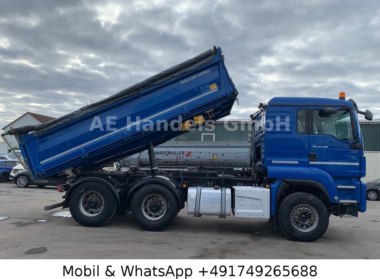 MAN TGS 28.500 BL Meiller*10m³/Retarder/Bordmatik/AP - Kippiauto kuorma-auto: kuva MAN TGS 28.500 BL Meiller*10m³/Retarder/Bordmatik/AP - Kippiauto kuorma-auto MAN TGS 28.500 BL Meiller*10m³/Retarder/Bordmatik/AP - Kippiauto kuorma-auto: kuva MAN TGS 28.500 BL Meiller*10m³/Retarder/Bordmatik/AP - Kippiauto kuorma-auto