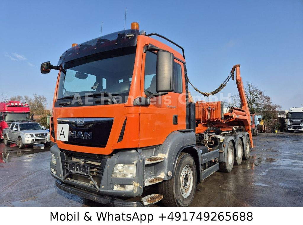 MAN TGS 35.480 M BL 8x4 *Intarder/Palfinger-T26 - Koukkulava kuorma-auto: kuva MAN TGS 35.480 M BL 8x4 *Intarder/Palfinger-T26 - Koukkulava kuorma-auto MAN TGS 35.480 M BL 8x4 *Intarder/Palfinger-T26 - Koukkulava kuorma-auto: kuva MAN TGS 35.480 M BL 8x4 *Intarder/Palfinger-T26 - Koukkulava kuorma-auto