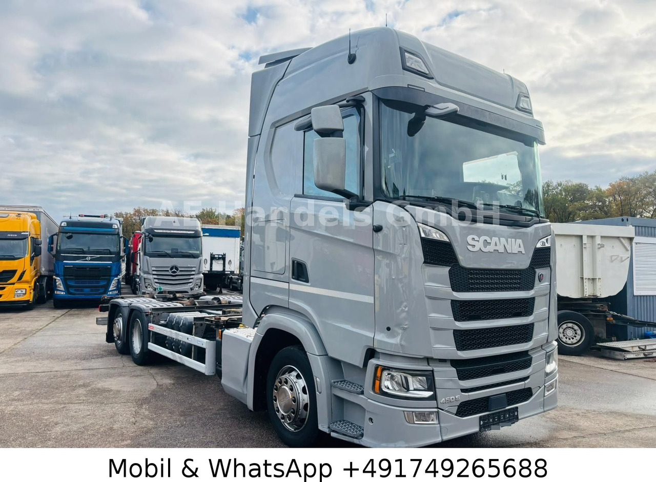 Scania S450 HighLine BDF *Retarder/Lenk+Lift/Multi/LBW - Konttialus/ Vaihtokuormatilat kuorma-auto: kuva Scania S450 HighLine BDF *Retarder/Lenk+Lift/Multi/LBW - Konttialus/ Vaihtokuormatilat kuorma-auto Scania S450 HighLine BDF *Retarder/Lenk+Lift/Multi/LBW - Konttialus/ Vaihtokuormatilat kuorma-auto: kuva Scania S450 HighLine BDF *Retarder/Lenk+Lift/Multi/LBW - Konttialus/ Vaihtokuormatilat kuorma-auto