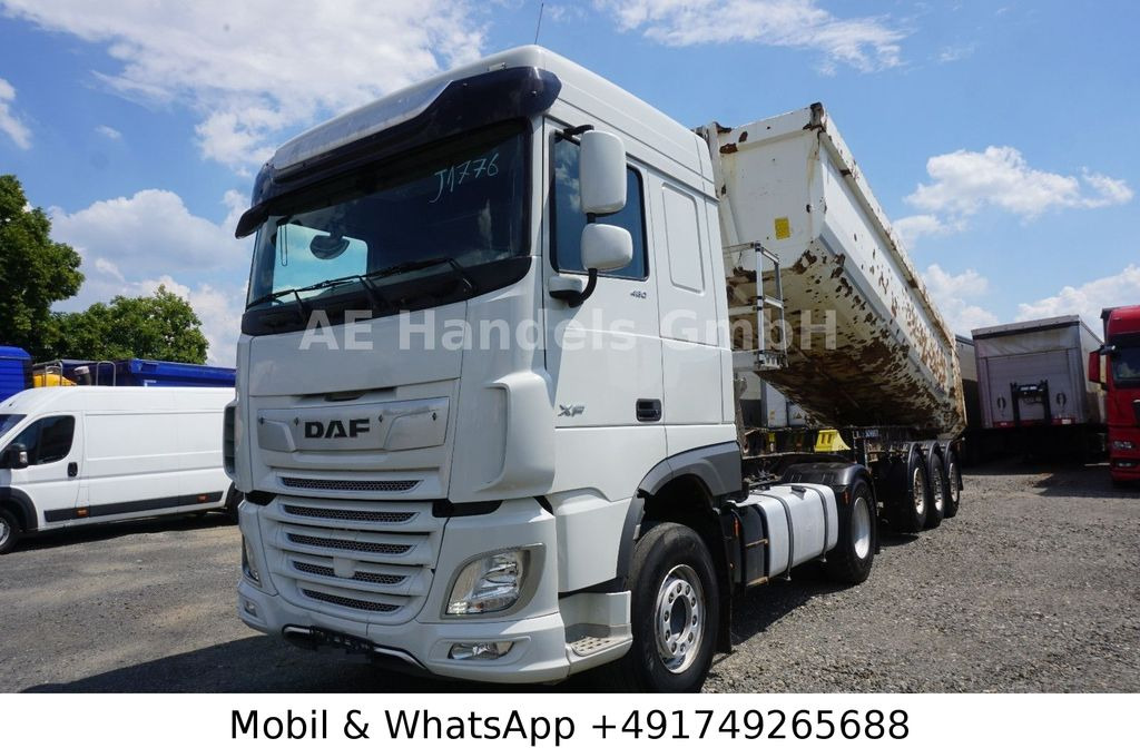 Vetopöytäauto DAF XF 480 SpaceCab BL *Euro6/Hydraulik/ACC/LDW: kuva Vetopöytäauto DAF XF 480 SpaceCab BL *Euro6/Hydraulik/ACC/LDW