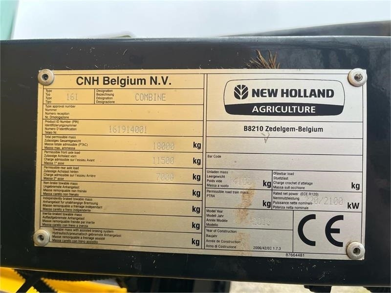 Leikkuupuimuri New Holland CX 6090 4wd: kuva Leikkuupuimuri New Holland CX 6090 4wd