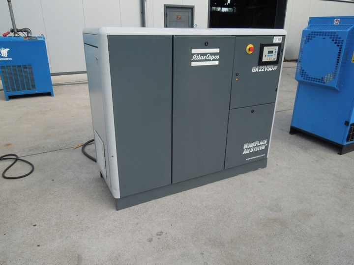 ATLAS COPCO GA22VSDFF - Ilmakompressori: kuva ATLAS COPCO GA22VSDFF - Ilmakompressori ATLAS COPCO GA22VSDFF - Ilmakompressori: kuva ATLAS COPCO GA22VSDFF - Ilmakompressori