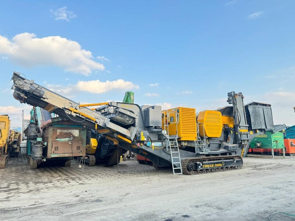 Tesab 700IE Mobile Jaw Crusher - Mobiilimurskain: kuva Tesab 700IE Mobile Jaw Crusher - Mobiilimurskain Tesab 700IE Mobile Jaw Crusher - Mobiilimurskain: kuva Tesab 700IE Mobile Jaw Crusher - Mobiilimurskain