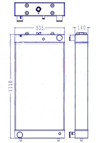 RADIATORE KOMATSU D65EX-15EO - Jäähdytin: kuva RADIATORE KOMATSU D65EX-15EO - Jäähdytin RADIATORE KOMATSU D65EX-15EO - Jäähdytin: kuva RADIATORE KOMATSU D65EX-15EO - Jäähdytin