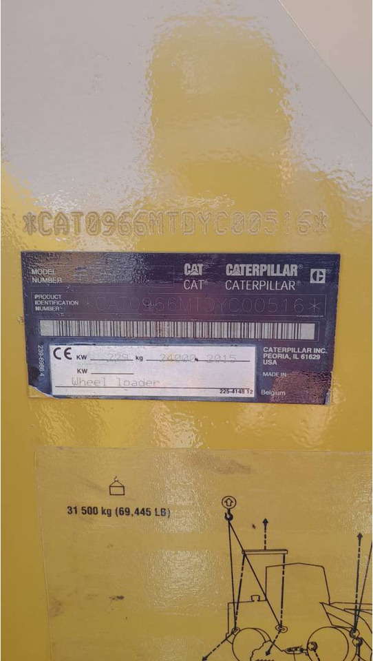 CAT 966M - Pyöräkuormaaja: kuva CAT 966M - Pyöräkuormaaja CAT 966M - Pyöräkuormaaja: kuva CAT 966M - Pyöräkuormaaja