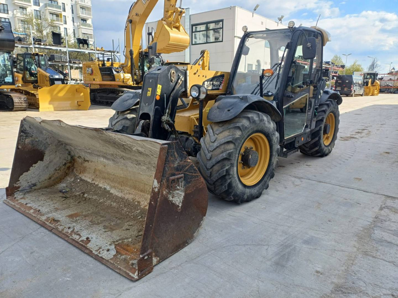 CAT TH407C - Kurottaja: kuva CAT TH407C - Kurottaja CAT TH407C - Kurottaja: kuva CAT TH407C - Kurottaja