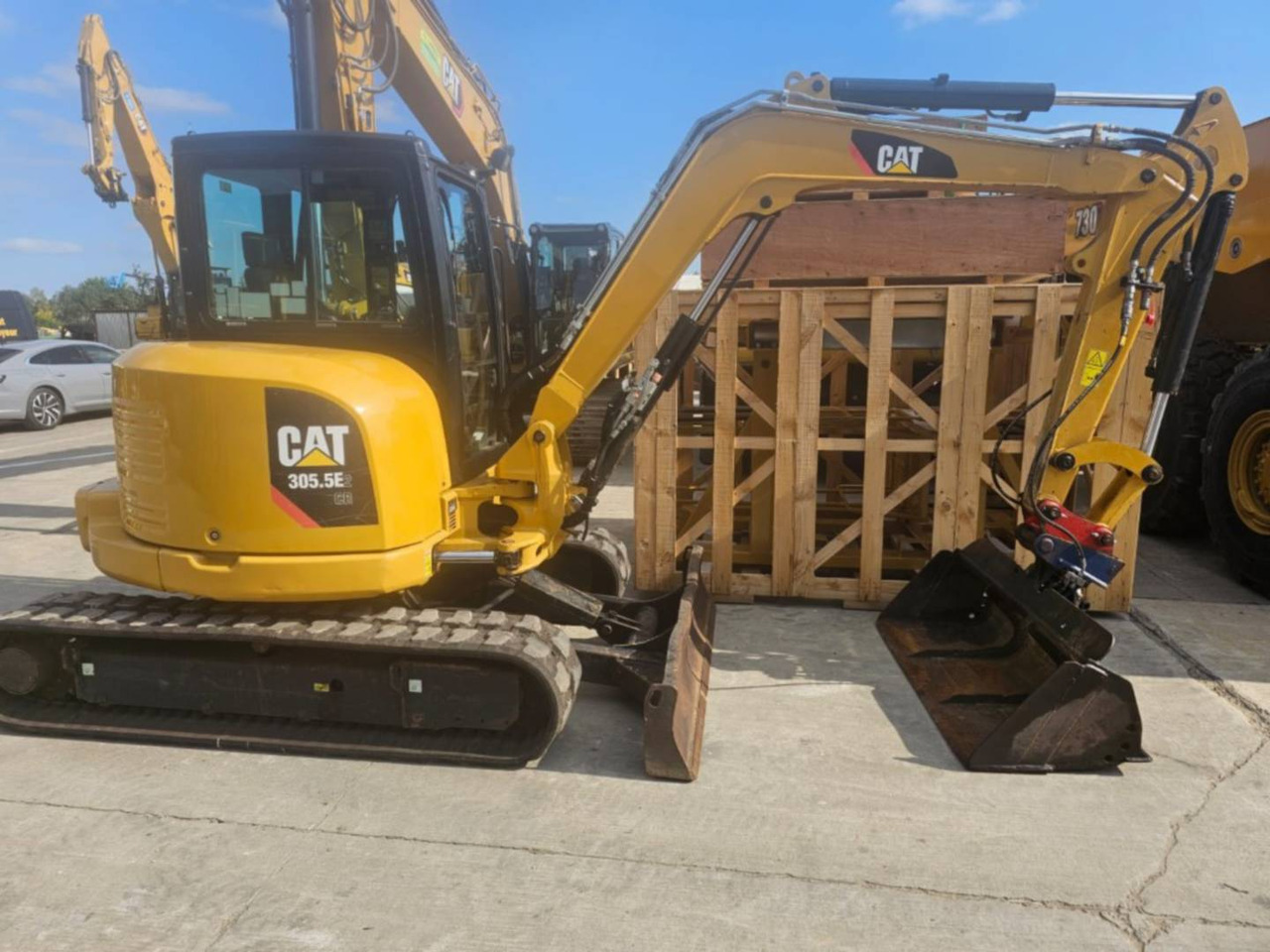 CAT 305.5E2CR - Telakaivukone: kuva CAT 305.5E2CR - Telakaivukone CAT 305.5E2CR - Telakaivukone: kuva CAT 305.5E2CR - Telakaivukone