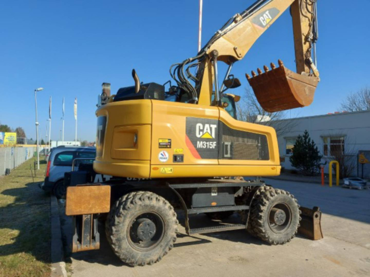 CAT M315F - Pyöräalustainen kaivinkone: kuva CAT M315F - Pyöräalustainen kaivinkone CAT M315F - Pyöräalustainen kaivinkone: kuva CAT M315F - Pyöräalustainen kaivinkone