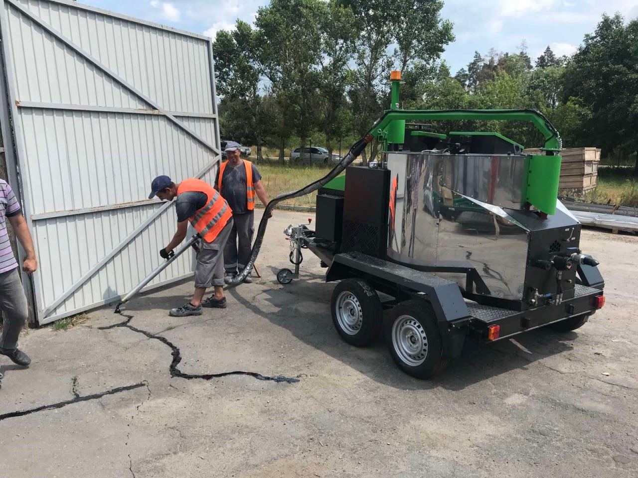 TICAB Сrack Sealing Machine, Asphalt Crack Fill Machine, 500 L, Manufacturer, mašīna asfalta šuvju un plaisu aizpildīšanai BPM-500 - Asfaltinlaskija: kuva TICAB Сrack Sealing Machine, Asphalt Crack Fill Machine, 500 L, Manufacturer, mašīna asfalta šuvju un plaisu aizpildīšanai BPM-500 - Asfaltinlaskija TICAB Сrack Sealing Machine, Asphalt Crack Fill Machine, 500 L, Manufacturer, mašīna asfalta šuvju un plaisu aizpildīšanai BPM-500 - Asfaltinlaskija: kuva TICAB Сrack Sealing Machine, Asphalt Crack Fill Machine, 500 L, Manufacturer, mašīna asfalta šuvju un plaisu aizpildīšanai BPM-500 - Asfaltinlaskija