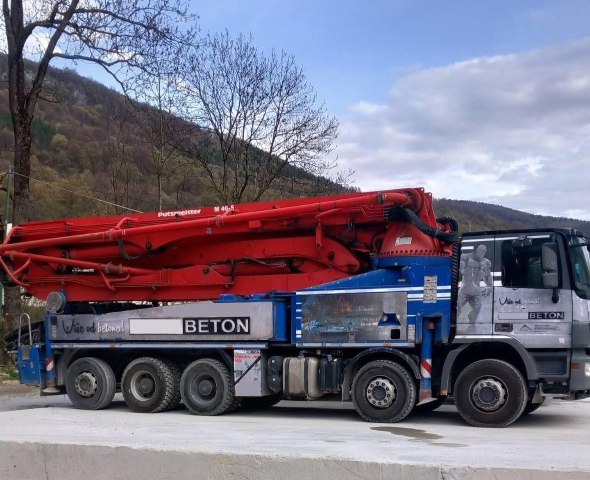Mercedes-Benz Actros 4448 10x4, E5, MP-3, Putzmeister M46-5 - Betonipumppuauto: kuva Mercedes-Benz Actros 4448 10x4, E5, MP-3, Putzmeister M46-5 - Betonipumppuauto Mercedes-Benz Actros 4448 10x4, E5, MP-3, Putzmeister M46-5 - Betonipumppuauto: kuva Mercedes-Benz Actros 4448 10x4, E5, MP-3, Putzmeister M46-5 - Betonipumppuauto