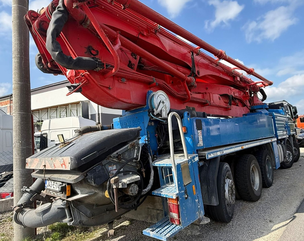 Mercedes-Benz Actros 4448 10x4, E5, MP-3, Putzmeister M46-5 - Betonipumppuauto: kuva Mercedes-Benz Actros 4448 10x4, E5, MP-3, Putzmeister M46-5 - Betonipumppuauto Mercedes-Benz Actros 4448 10x4, E5, MP-3, Putzmeister M46-5 - Betonipumppuauto: kuva Mercedes-Benz Actros 4448 10x4, E5, MP-3, Putzmeister M46-5 - Betonipumppuauto