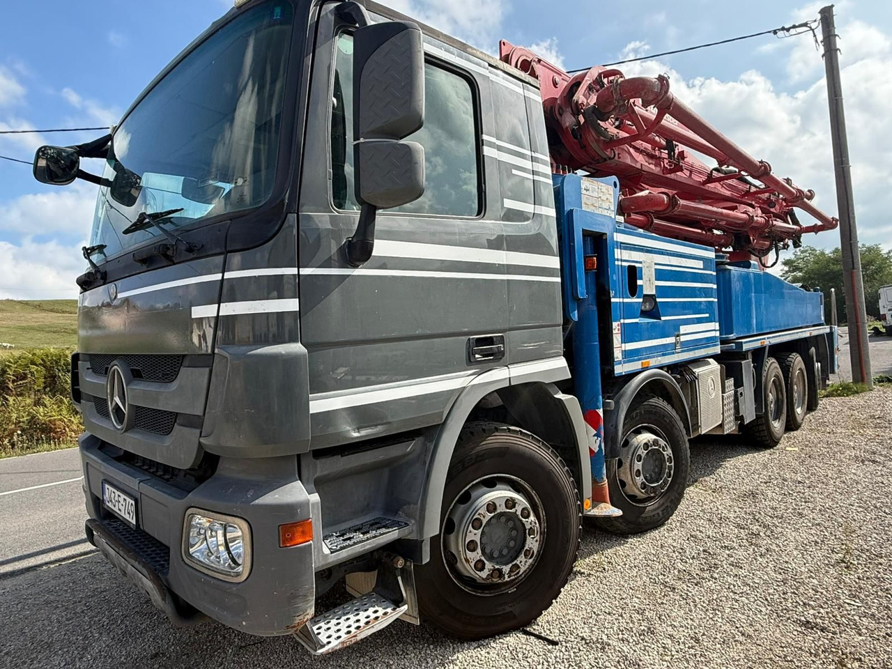 Mercedes-Benz Actros 4448 10x4, E5, MP-3, Putzmeister M46-5 - Betonipumppuauto: kuva Mercedes-Benz Actros 4448 10x4, E5, MP-3, Putzmeister M46-5 - Betonipumppuauto Mercedes-Benz Actros 4448 10x4, E5, MP-3, Putzmeister M46-5 - Betonipumppuauto: kuva Mercedes-Benz Actros 4448 10x4, E5, MP-3, Putzmeister M46-5 - Betonipumppuauto