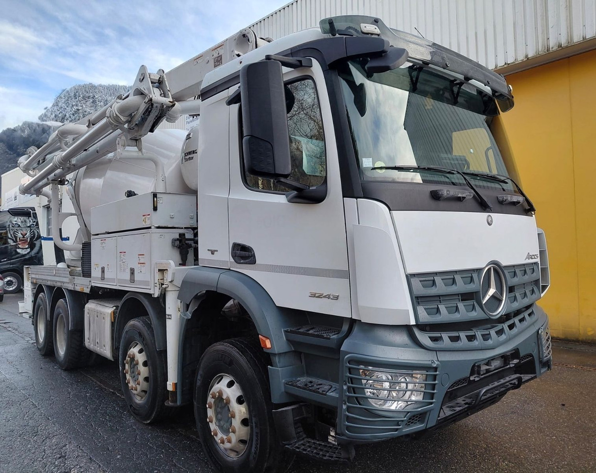 Mercedes-Benz Arocs 3243 8x4, E6, Schwing 24m, Stetter 7m3 - Betonipumppuauto: kuva Mercedes-Benz Arocs 3243 8x4, E6, Schwing 24m, Stetter 7m3 - Betonipumppuauto Mercedes-Benz Arocs 3243 8x4, E6, Schwing 24m, Stetter 7m3 - Betonipumppuauto: kuva Mercedes-Benz Arocs 3243 8x4, E6, Schwing 24m, Stetter 7m3 - Betonipumppuauto