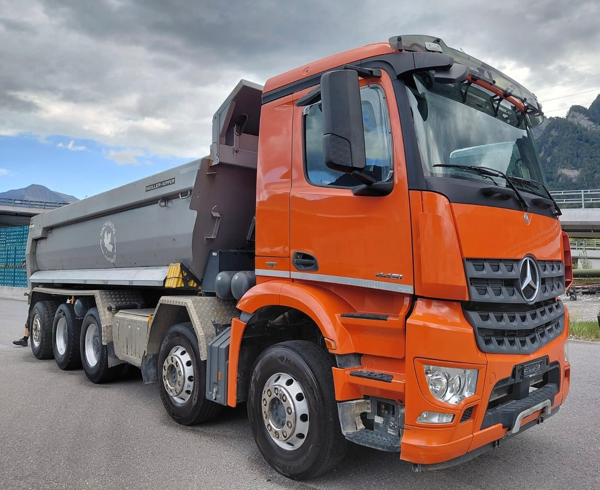 Mercedes-Benz Arocs 4451 10x4, E6, Meiller Dumper, Retarder - Kippiauto kuorma-auto: kuva  Mercedes-Benz Arocs 4451 10x4, E6, Meiller Dumper, Retarder - Kippiauto kuorma-auto Mercedes-Benz Arocs 4451 10x4, E6, Meiller Dumper, Retarder - Kippiauto kuorma-auto: kuva  Mercedes-Benz Arocs 4451 10x4, E6, Meiller Dumper, Retarder - Kippiauto kuorma-auto
