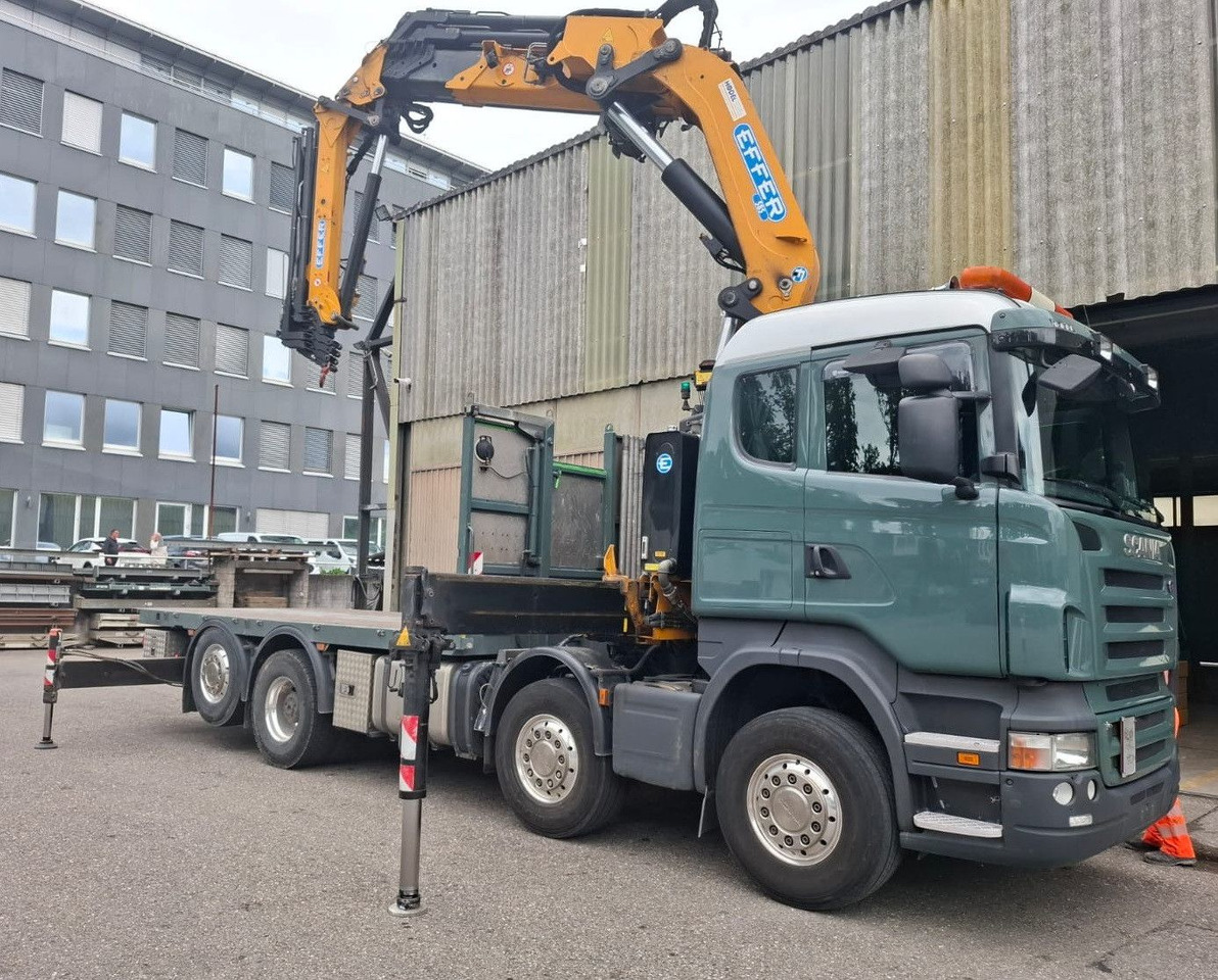 Scania R500 V8 8x2, E5, Effer 585 6S + Flyjib + winch - Nosturiauto: kuva Scania R500 V8 8x2, E5, Effer 585 6S + Flyjib + winch - Nosturiauto Scania R500 V8 8x2, E5, Effer 585 6S + Flyjib + winch - Nosturiauto: kuva Scania R500 V8 8x2, E5, Effer 585 6S + Flyjib + winch - Nosturiauto