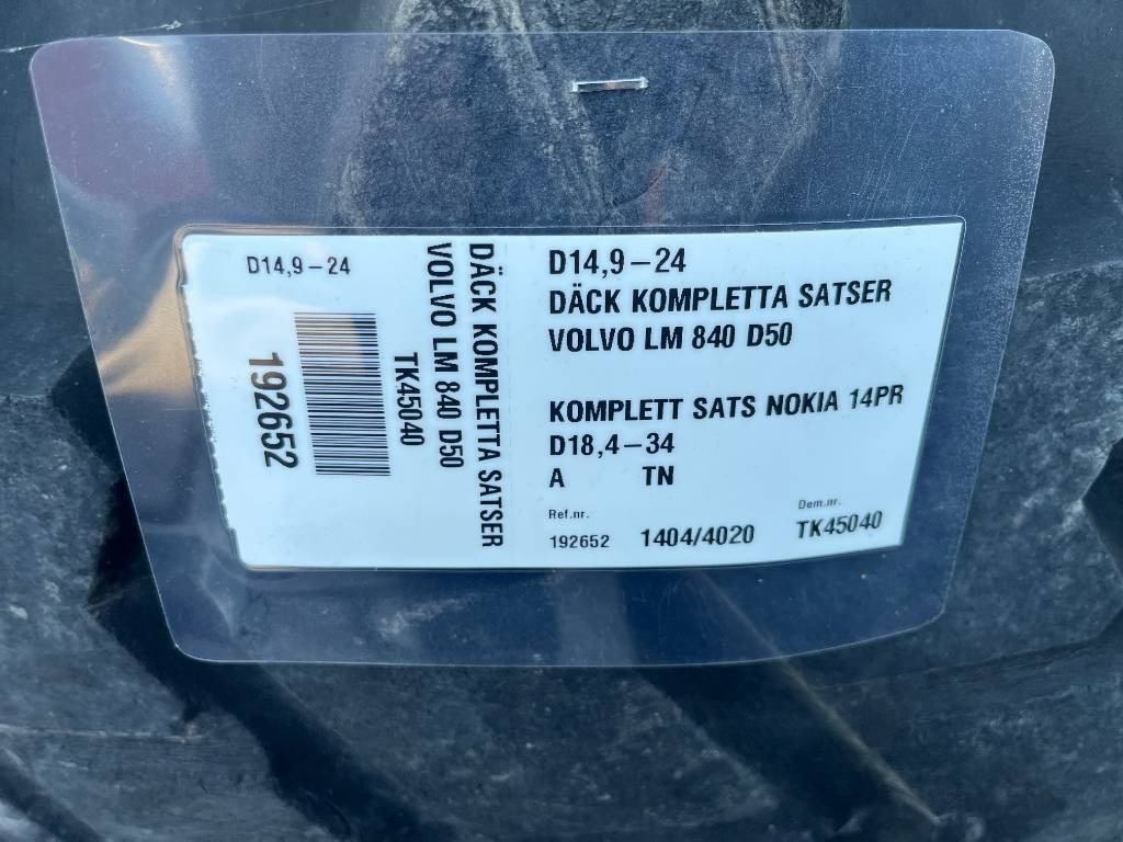 Nokian 18,4-34 14,9-24 till Volvo Bm 840 841 - Rengas - Rakennuskoneet: kuva Nokian 18,4-34 14,9-24 till Volvo Bm 840 841 - Rengas - Rakennuskoneet Nokian 18,4-34 14,9-24 till Volvo Bm 840 841 - Rengas - Rakennuskoneet: kuva Nokian 18,4-34 14,9-24 till Volvo Bm 840 841 - Rengas - Rakennuskoneet