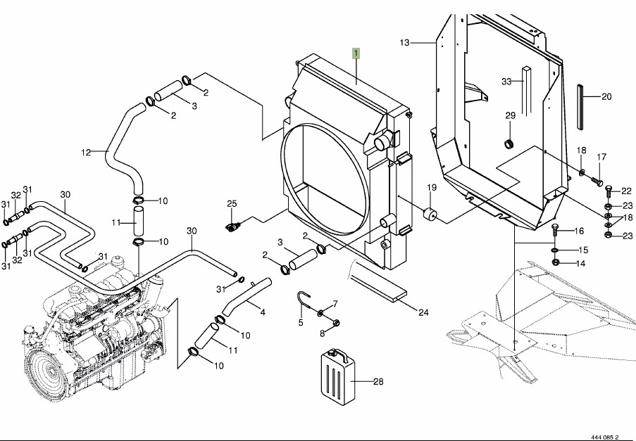 Krone Big M II - rama chłodnicy 002316201 - Jäähdytin - Maatalouskoneet: kuva Krone Big M II - rama chłodnicy 002316201 - Jäähdytin - Maatalouskoneet Krone Big M II - rama chłodnicy 002316201 - Jäähdytin - Maatalouskoneet: kuva Krone Big M II - rama chłodnicy 002316201 - Jäähdytin - Maatalouskoneet