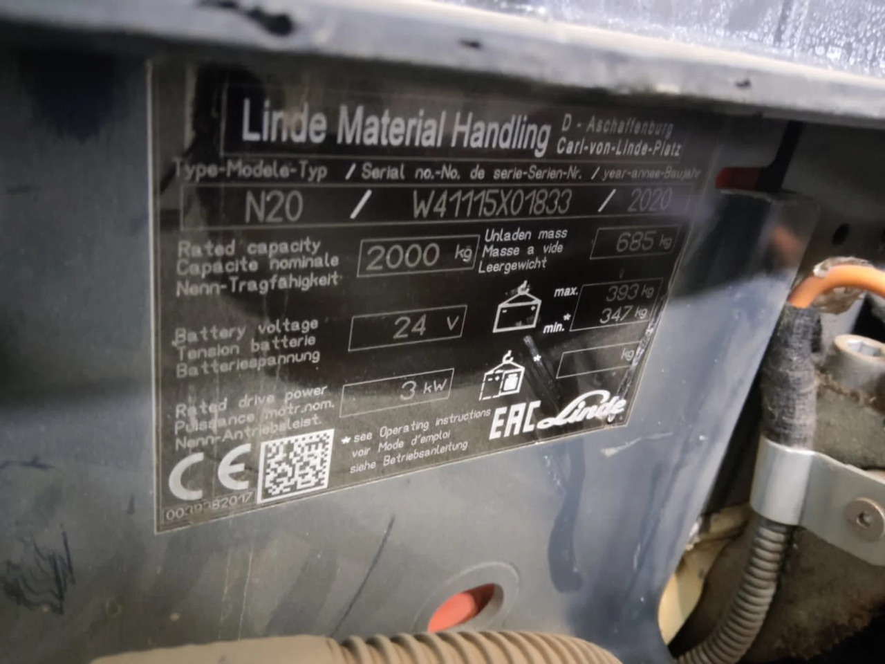 Linde N20/2400mm - Kerailytrukki: kuva Linde N20/2400mm - Kerailytrukki Linde N20/2400mm - Kerailytrukki: kuva Linde N20/2400mm - Kerailytrukki