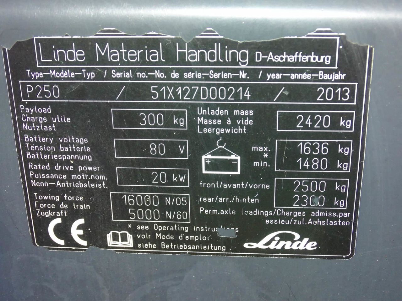 Linde P250 - Vetotrukki: kuva Linde P250 - Vetotrukki Linde P250 - Vetotrukki: kuva Linde P250 - Vetotrukki