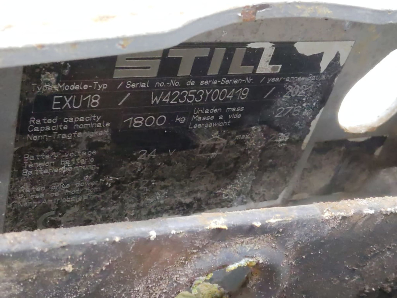 STILL EXU18 - Haarukkavaunu: kuva STILL EXU18 - Haarukkavaunu STILL EXU18 - Haarukkavaunu: kuva STILL EXU18 - Haarukkavaunu