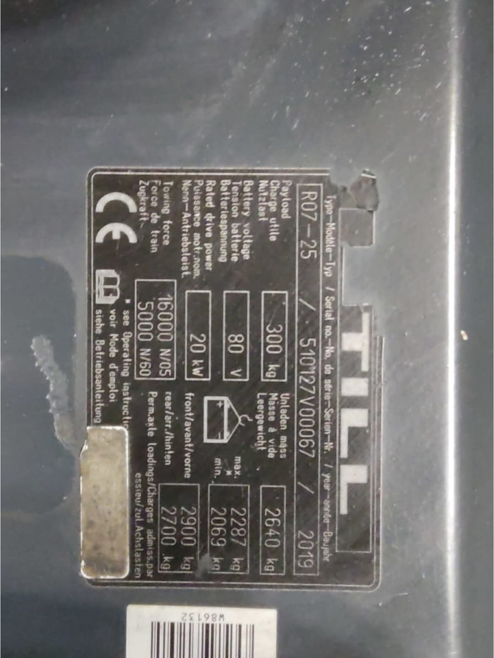 STILL R07-25 - Vetotrukki: kuva STILL R07-25 - Vetotrukki STILL R07-25 - Vetotrukki: kuva STILL R07-25 - Vetotrukki