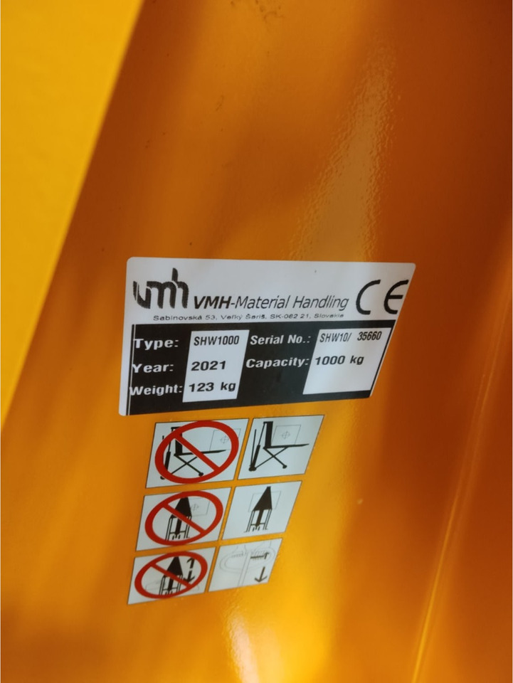 VMH SHW1000 - Haarukkavaunu: kuva VMH SHW1000 - Haarukkavaunu VMH SHW1000 - Haarukkavaunu: kuva VMH SHW1000 - Haarukkavaunu