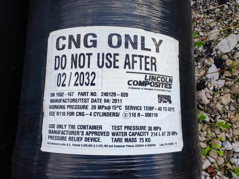 Lincoln COMPOSITES CNG GAS TANKS FOR SALE 240120-020 / 214 L / 30+ pcs. - Polttoainetankki: kuva Lincoln COMPOSITES CNG GAS TANKS FOR SALE 240120-020 / 214 L / 30+ pcs. - Polttoainetankki Lincoln COMPOSITES CNG GAS TANKS FOR SALE 240120-020 / 214 L / 30+ pcs. - Polttoainetankki: kuva Lincoln COMPOSITES CNG GAS TANKS FOR SALE 240120-020 / 214 L / 30+ pcs. - Polttoainetankki