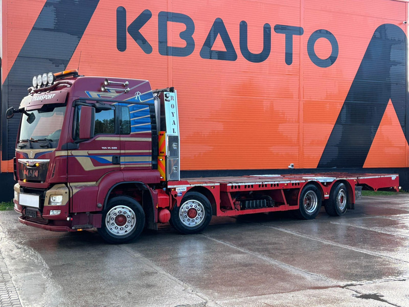 MAN TGS 35.480 8x4H-6 HYDRODRIVE / PLATFORM L=9160 mm / WINCH - Kuljetin kuorma-auto: kuva MAN TGS 35.480 8x4H-6 HYDRODRIVE / PLATFORM L=9160 mm / WINCH - Kuljetin kuorma-auto MAN TGS 35.480 8x4H-6 HYDRODRIVE / PLATFORM L=9160 mm / WINCH - Kuljetin kuorma-auto: kuva MAN TGS 35.480 8x4H-6 HYDRODRIVE / PLATFORM L=9160 mm / WINCH - Kuljetin kuorma-auto